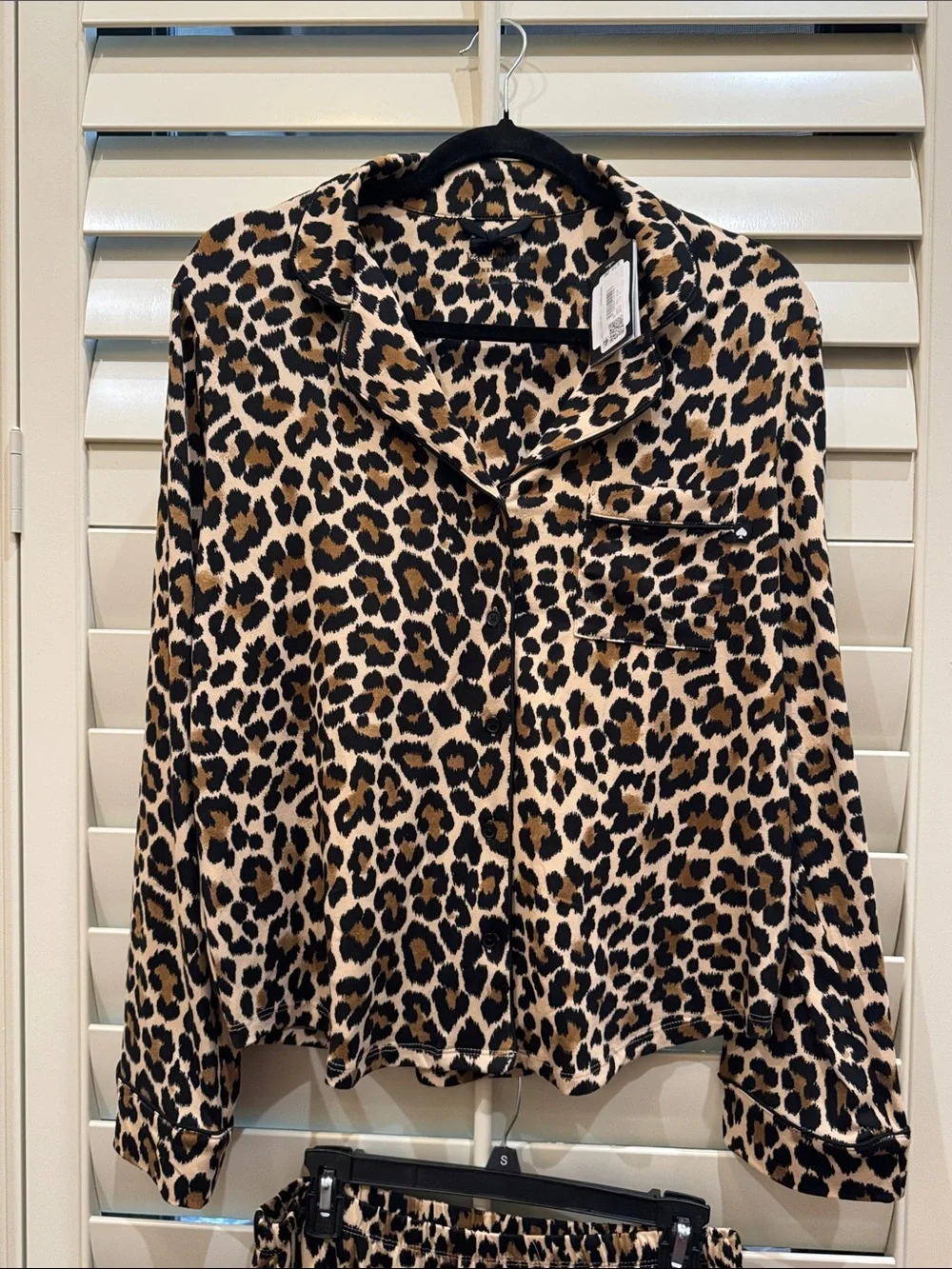 kate spade Leopard Print Pajama Set